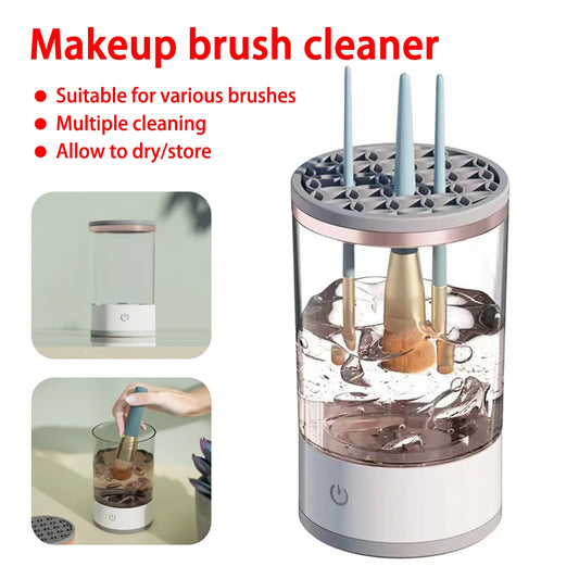 QuickClean Electric Makeup Brush Cleaner